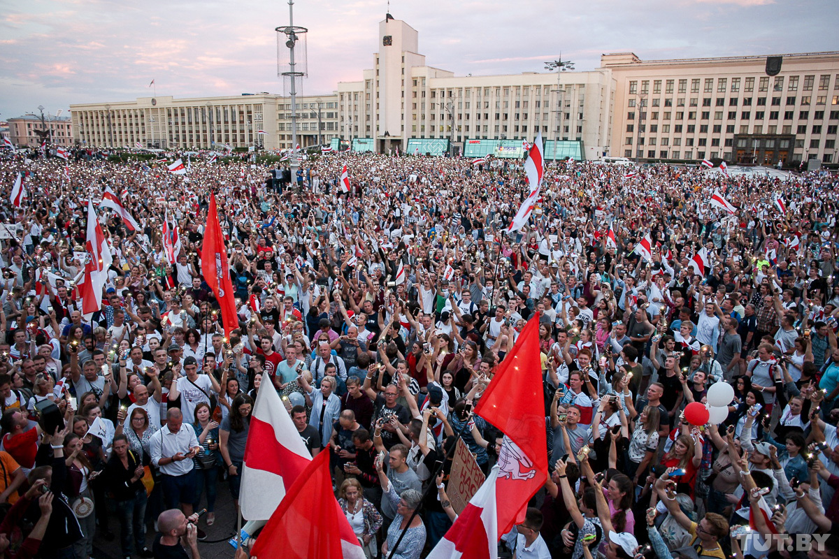 Беларусь Митинг Фото